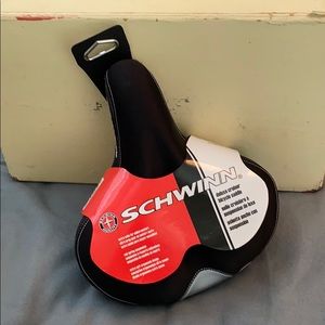 Deluxe cruiser bike saddle